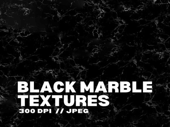 10 Black Marble Textures – Elevate Your Designs with Elegance