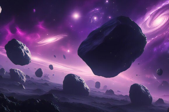 A Purple and Purple Space Scene for Creative Inspiration