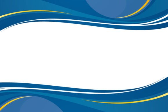 Abstract Blue and Yellow Wave Background: A Creative Powerhouse for Your Designs