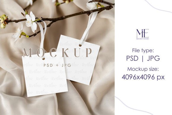 Gift Tag Mockup: Enhance Your Design Projects with Professional Templates