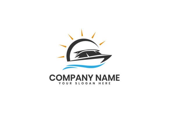 Yachting Adventure Vector Logo Design: A Symbol of Maritime Excellence